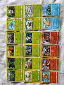 Pokemon Sun Moon Base Set Full 93 card set Common Uncommon Trainers