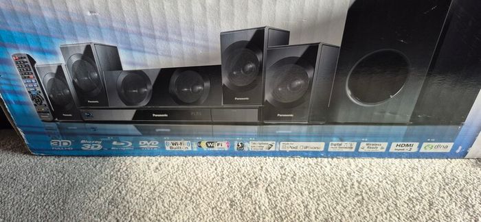 Panasonic home theater and Blu-ray system