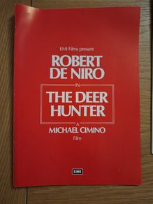 THE DEER HUNTER press kit Robert De Niro