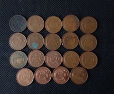 Ireland/Eire : 1p Decimal Coins : Full Coin Set - Circulated