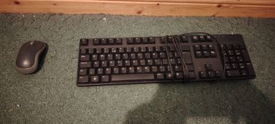 Keyboard and Wireless mouse