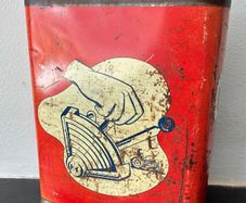 Vintage McCormick Hydraulic Oil Tin