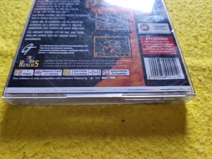 Duke Nukem PlayStation1 ps1 PlayStation2 ps2 games Original