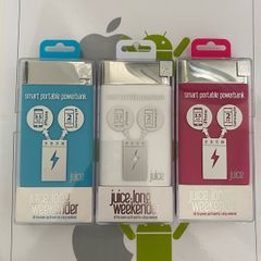 Juice long weekender powerbank pink