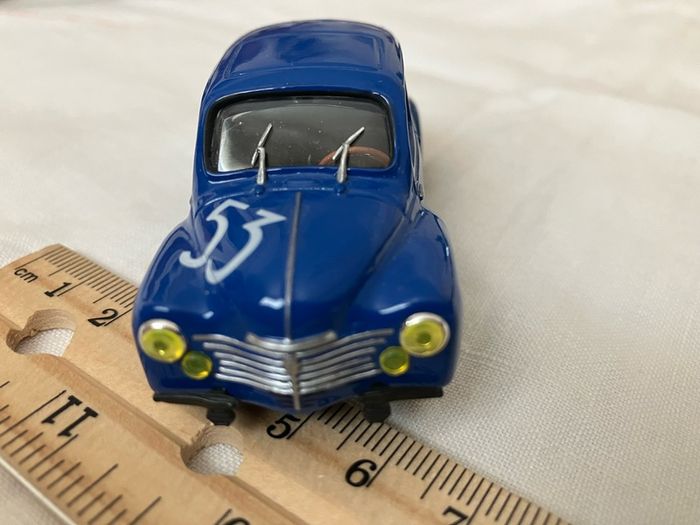 Renault 4CV, 1952 rally model, No.53. By Eligor