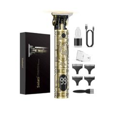 Solati Beard Trimmer Hair Clippers Men,Cordless Rechargeable Hair Trimmer for Men