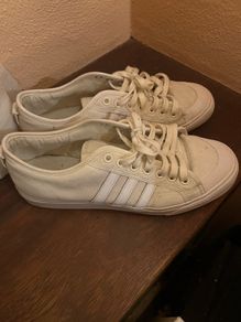 adidas canvas nizza trainers