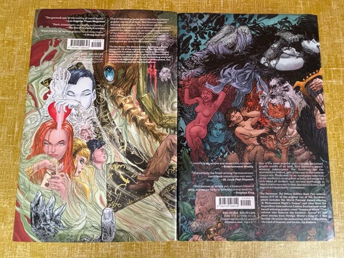The Sandman: Deluxe Hardcovers 1 & 2