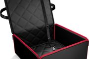 Dog Car Seat 2 IN 1 - Travel Accessories Front Cars Seats Cover for Dogs , Small to medium sized Pet - Car Seat covers &amp; Protector waterproof foldable with Safety Seat Belt for Safe Happy Ride (FREE POSTAGE)