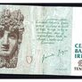 1994 Ireland IR10 James Joyce Banknote Series C. Note issued 25/02/94. Serial number IDJ008828 Image 2