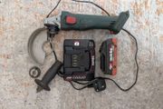 metabo W18 L9-115 battery grinder