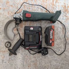 metabo W18 L9-115 battery grinder