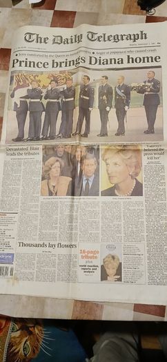 Princess Diana newspapers,magazine.