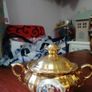 vintage gold tea set Image 2