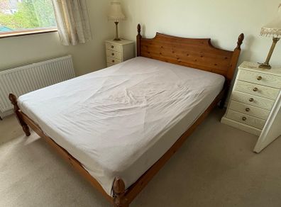 King bed and Mattress