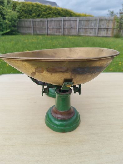 Vintage Metal Weighing Scales Cast Iron