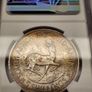 South Africa 1947 Silver Proof 5 Shillings Coin NGC PF65 Beautiful Coin Image 4