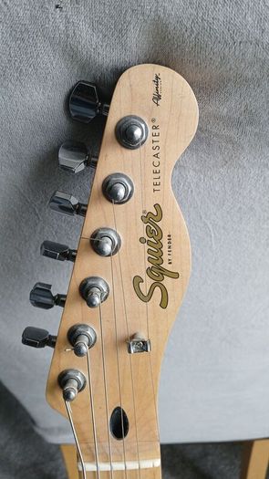 Squier Affinity Telecaster 3 Colour Sunburst Maple Neck