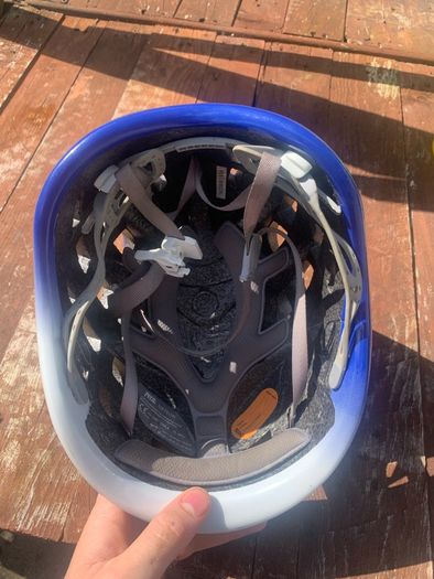 rock climbing helmet