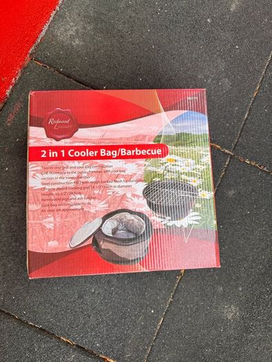 2 in 1 cooler bag barbecue