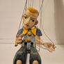 Rascal Boy Handmade Wooden Marionette Image 5