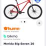Merida big seven 20 mountain bike Image 2