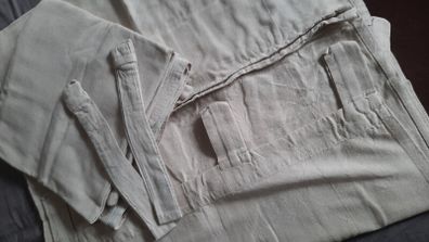 ikea beige curtains with tie backs