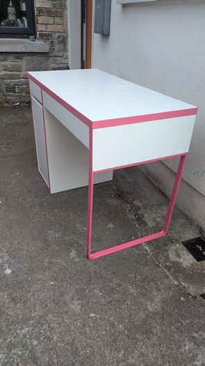 Kids Desk Pink - Ikea Micke