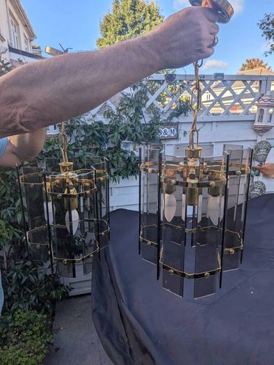 2.   Vintage ceiling lights