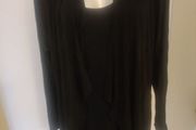 Veto black 2 in 1 top and cover up longer line size UK20 EU48 Postage included
