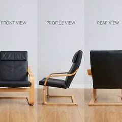Genuine Leather Armchair