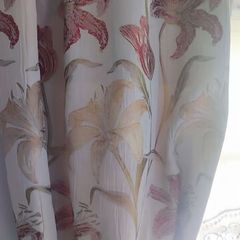 Curtains on tape