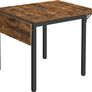 Folding Dining Table with Drop Leaf Sides Image 5