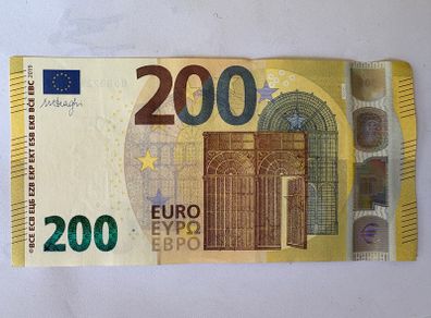 200 Euro bank note