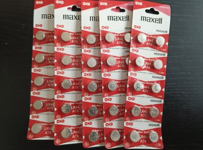 A76 / LR44 / AG13 1.5V Button Cell Alkaline Batteries