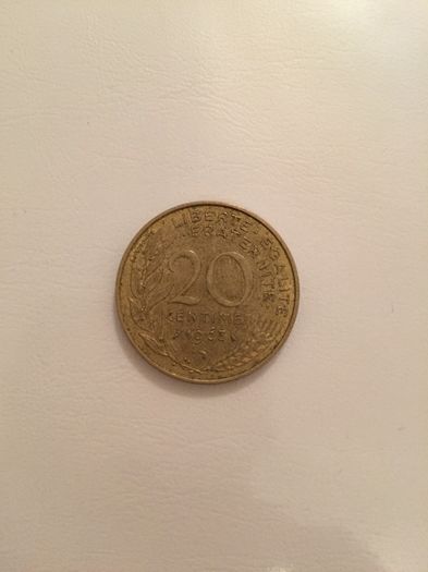 1963-1975 French 20 centimes