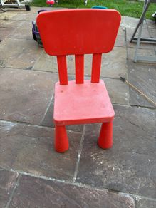 Kids plastic chair