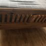 Kingsize solid oak sleigh bedframe Image 8