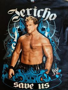 Wwe rare 2007 Chris Jericho save us tshirt medium