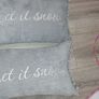 Brand New Grey Christmas Cushions Image 2