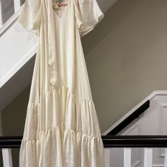 h&m tiered dress