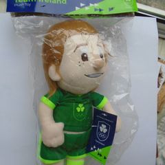 Plush toy, new, Team Ireland plush toy. Collectables.