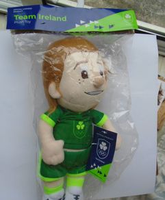 Plush toy, new, Team Ireland plush toy. Collectables.