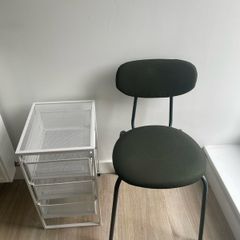 office cabinet and chair