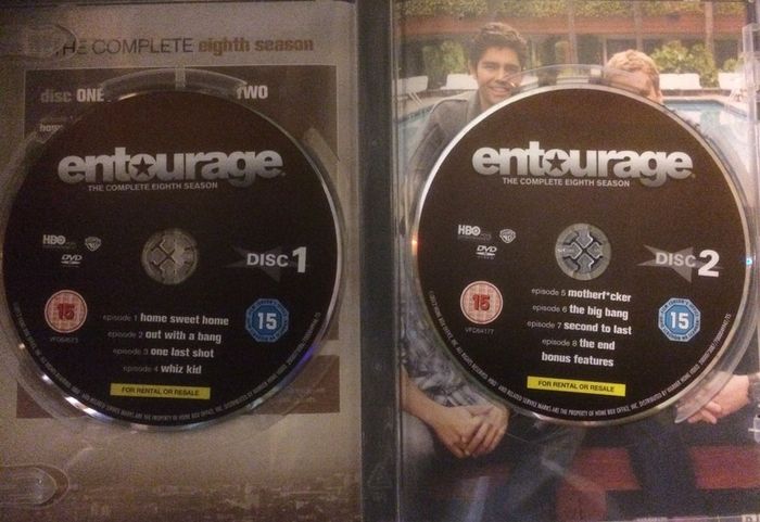 Entourage - Seasons 1-8 (Complete Series) [DVD TV Boxset]