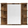 3 Piece Bathroom Furniture Set Old Wood Image 6