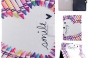 Card Slot Pattern Leather Case Folio Stand Cover For Galaxy Tab S T700