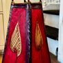 Beautiful antique Moroccan leather and iron handmade lamp Image 2