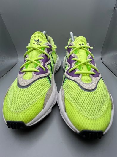Adidas Ozweego Purple Neon Yellow Green EE5720 Shoes UK 7 EU 40 2\3 Running