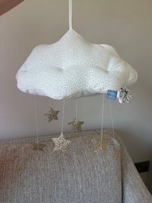 Gorgeous Cloud cot mobile